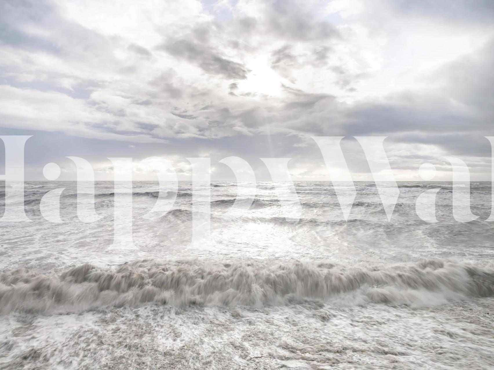 Fototapeta z oceanem przedstawiająca wzburzone i wzburzone morze, oddająca poczucie przygody