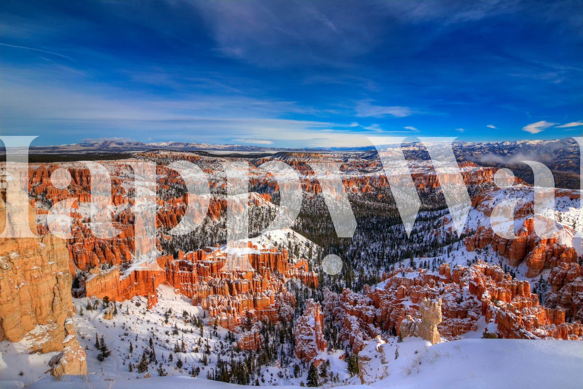 Wallpaper featuring Bryce Canyon landscape