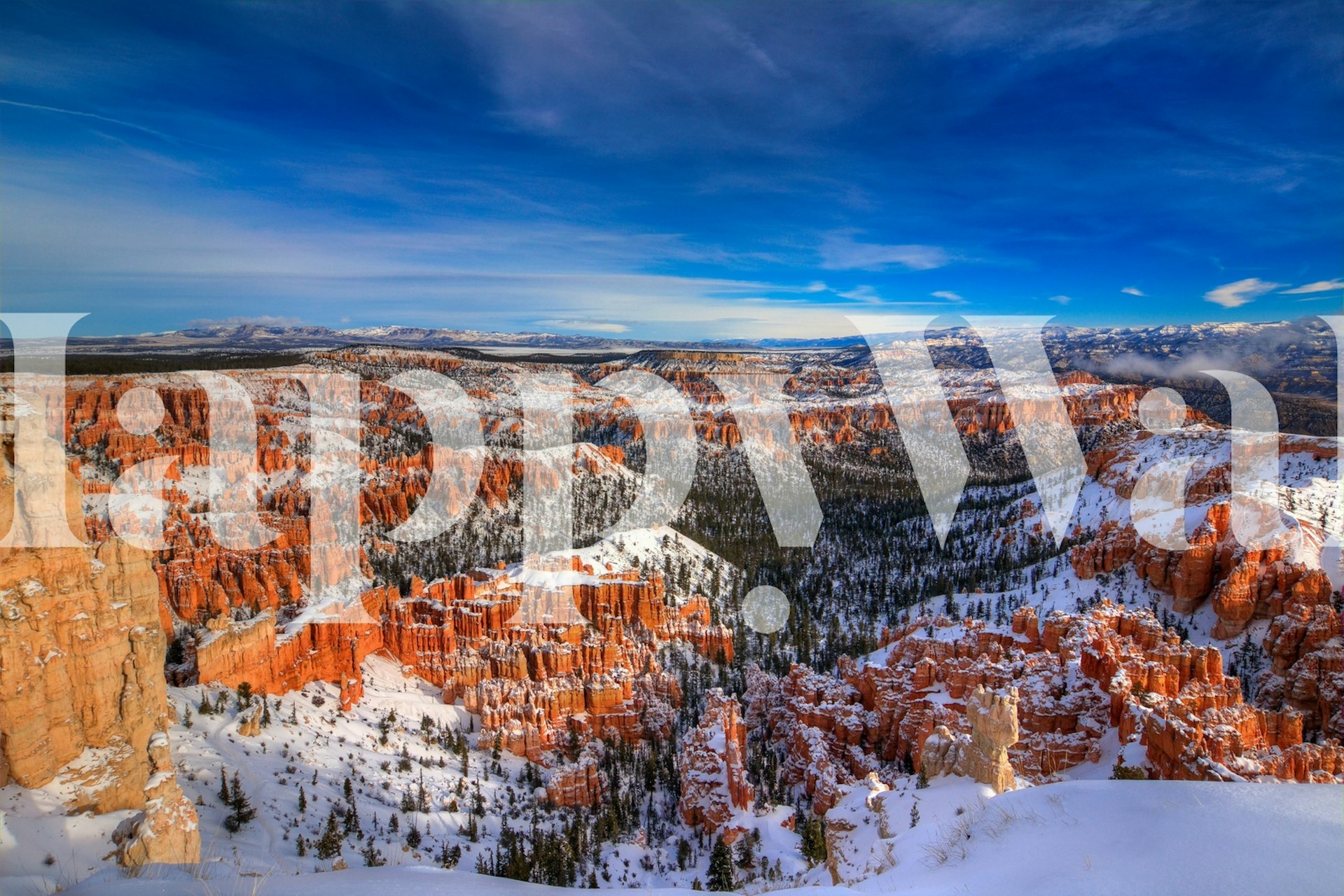 Wallpaper featuring Bryce Canyon landscape