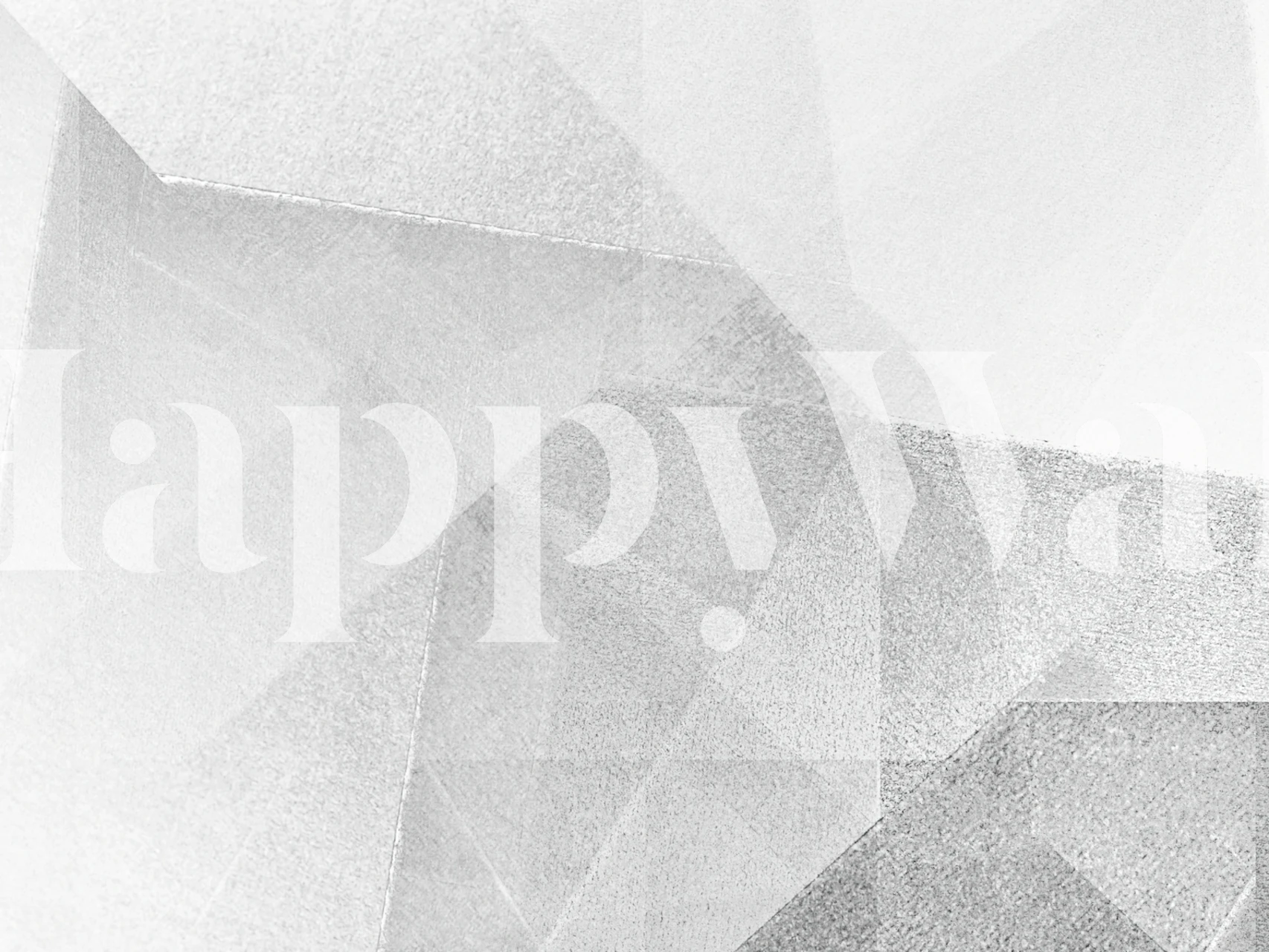 Pehmeä abstraktiomaalaus harmaan gradientilla, joka muistuttaa sumuista aamua