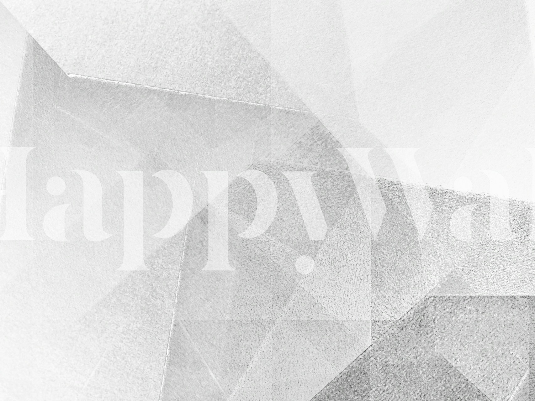 Pehmeä abstraktiomaalaus harmaan gradientilla, joka muistuttaa sumuista aamua