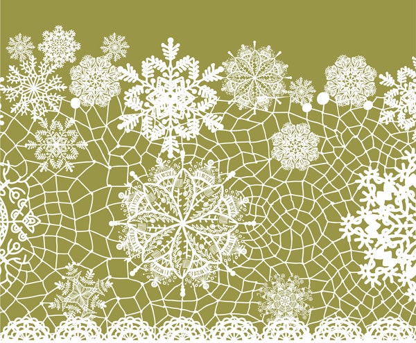 Gentle Lace Olive Green