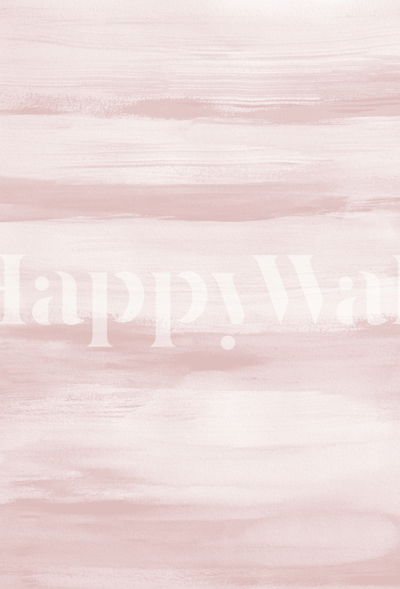 Touching Blush Watercolor 2 Wallpaper - Buy Online | Happywall