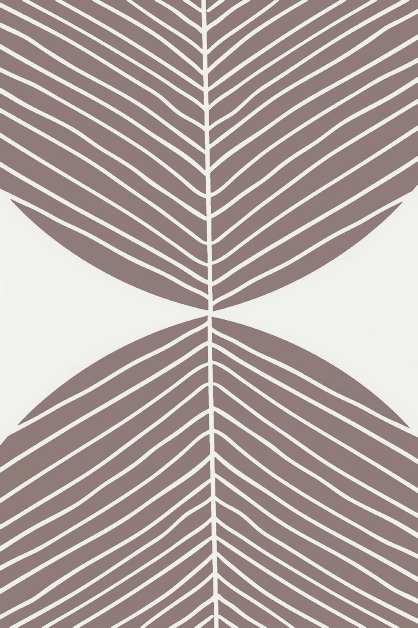 Buy Minimal Modern Leaf Wallpaper Online Happywall