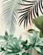 Minimal Moon Agave Palm 1