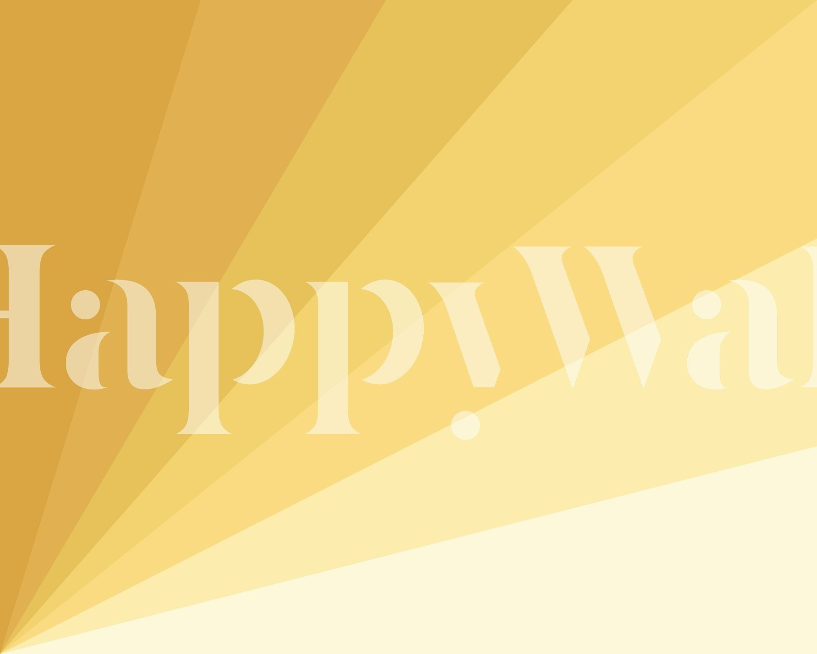 Gradient wallpaper in shades of yellow and cream