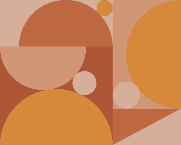 Burn Circles Abstract