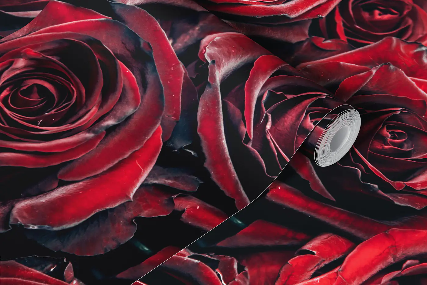 50 Roses wallpaper roll