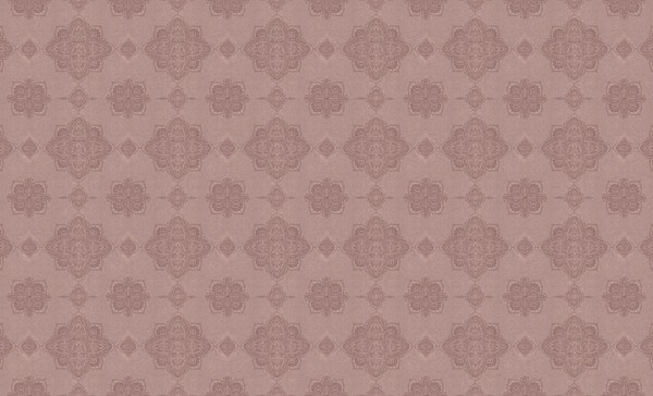 Boho Marrakech mandala - dark blush pink