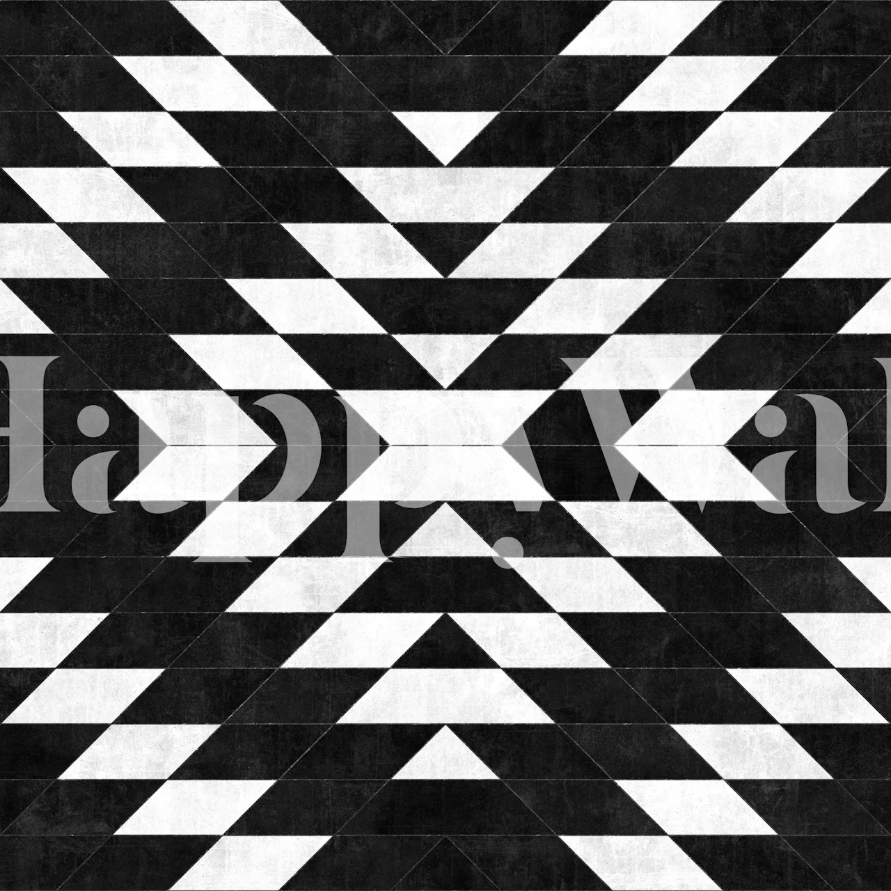 Urban Tribal Pattern No 14 tapetti huoneessa