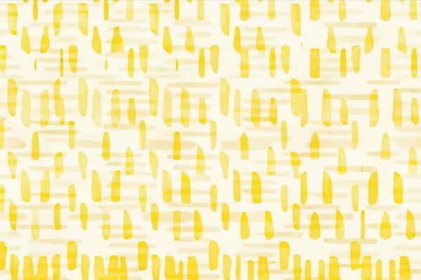 Yellow Watercolor Strokes