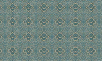 Art deco geometric - teal turquoise gold tapeta
