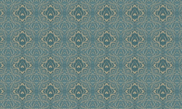 Art deco geometric - teal turquoise gold