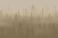 Forest Brown Mountain tapet