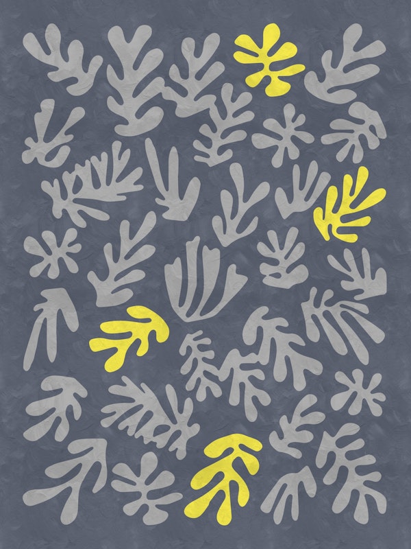 Yellow Matisse Pattern