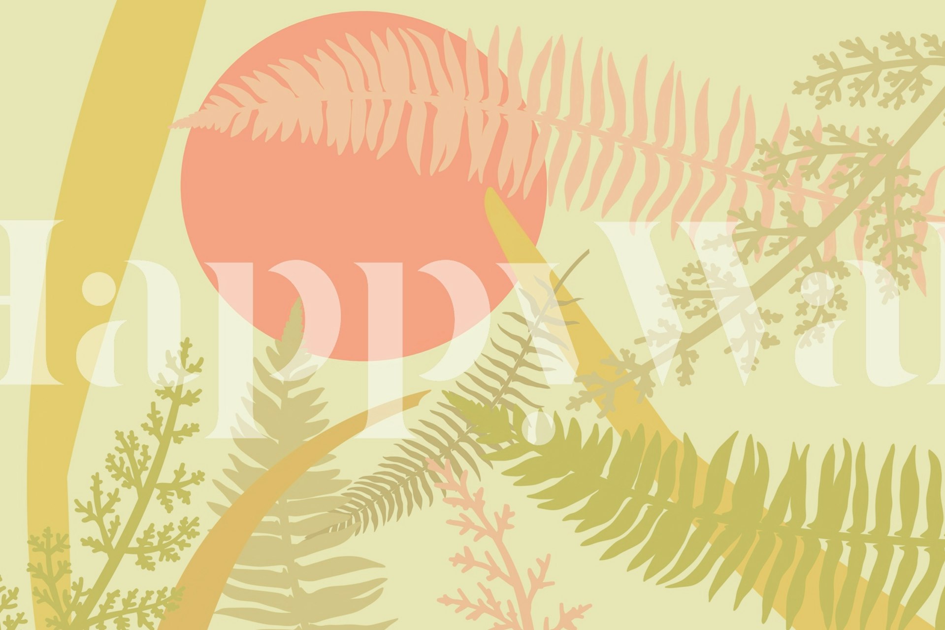 Jungle Summer tapeta w pokoju