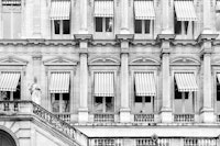Paris black and white tapete