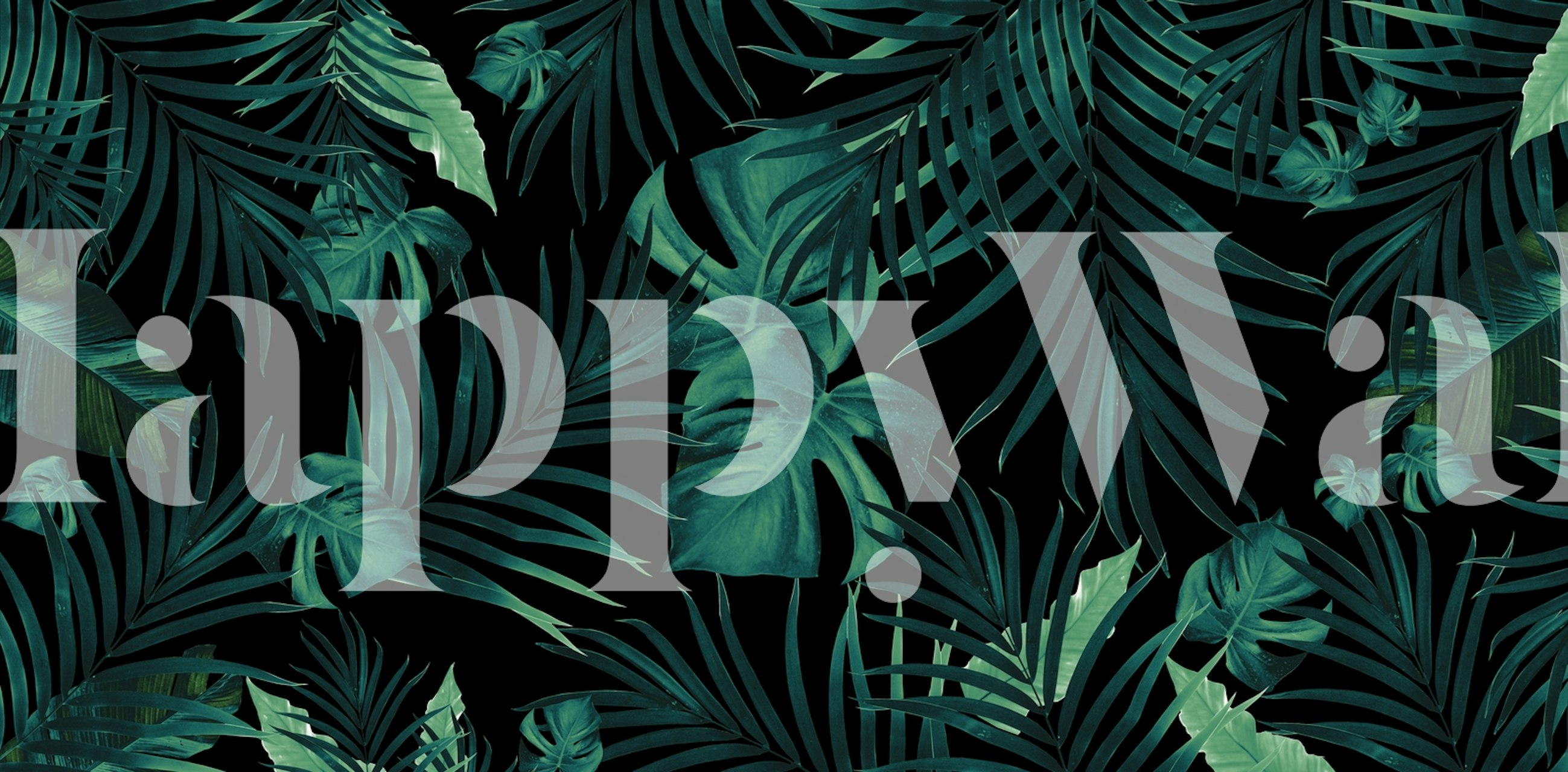 Tropical Jungle Night tapeta u sobi