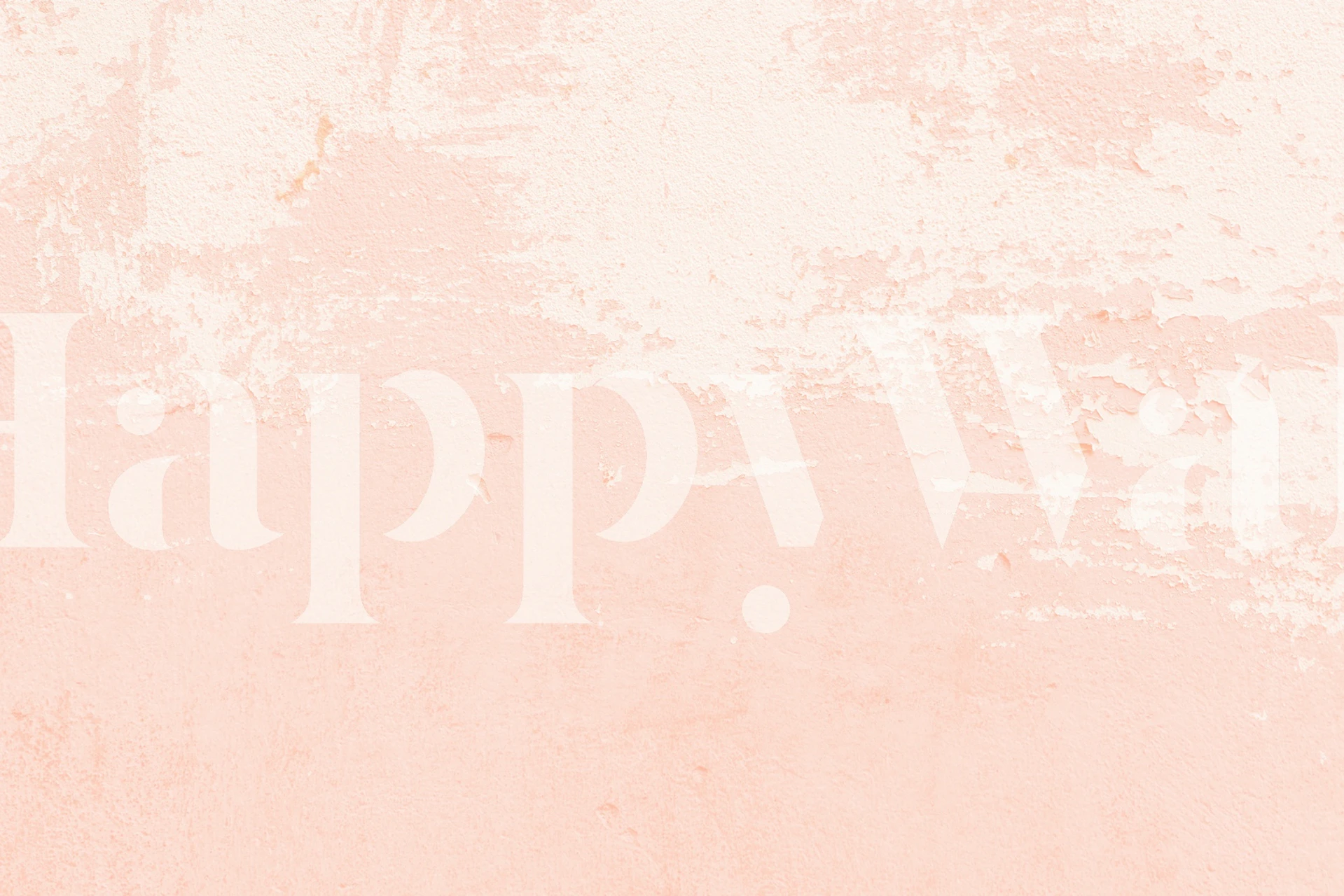 Textured peach wall wallpaper with a warm, faded finish