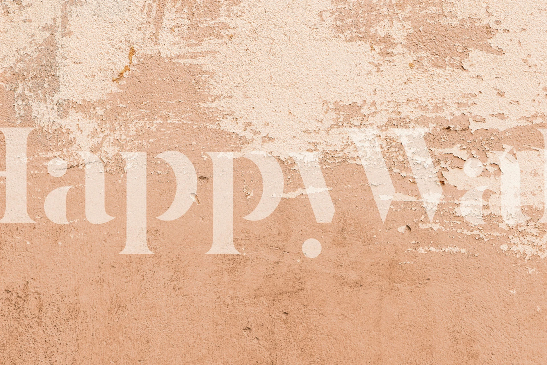 High quality Old Wall Blush vintage wallpaper mural by Happywall