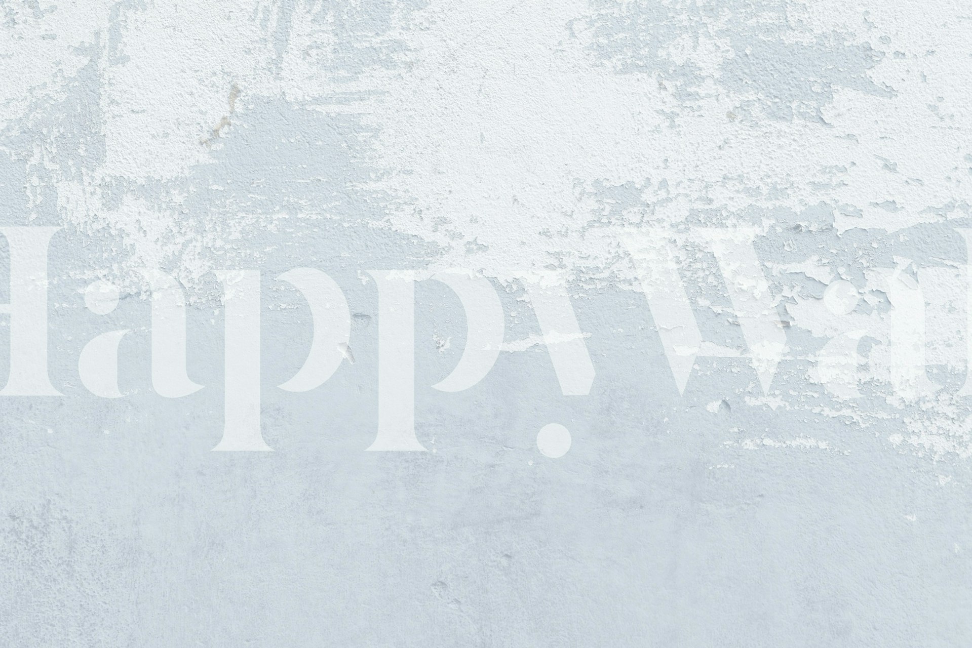 Old Wall Light Gray Blue tapet i et rom