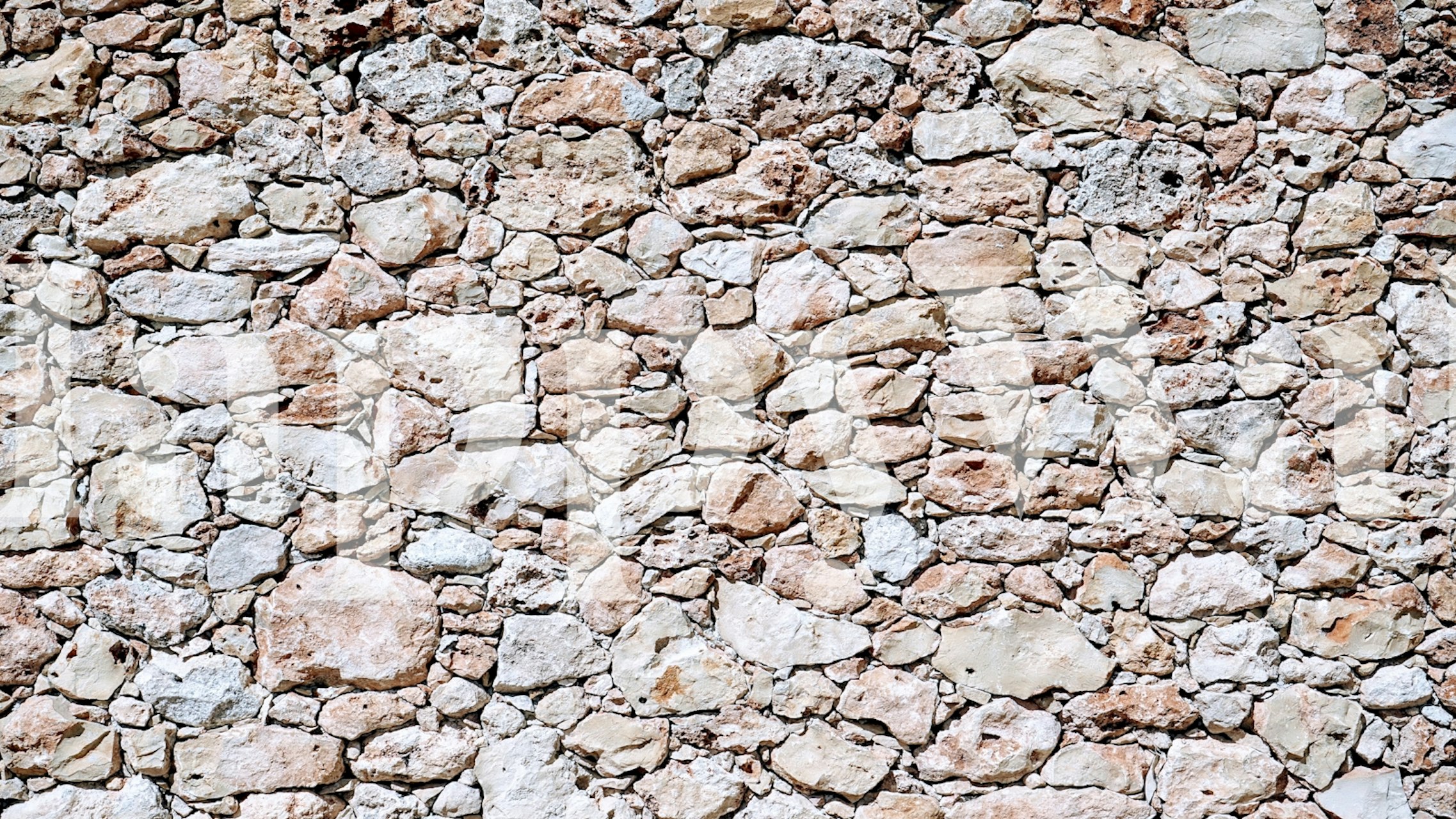 Mediterranean Wall wallpaper in a room