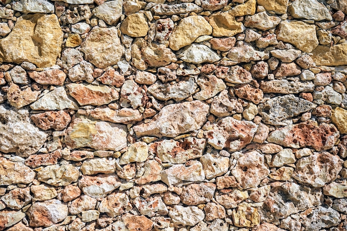 Mediterranean Stone Wall V2 Wallpaper - Buy Online 