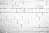 Stony Brick Wall Black White wallpaper