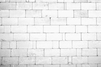 Stony Brick Wall Black White wallpaper