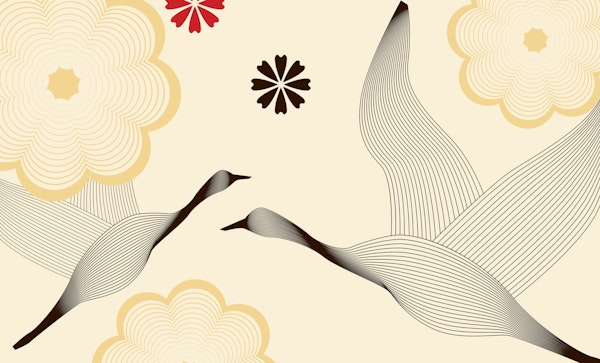 Japanese Bird Flight