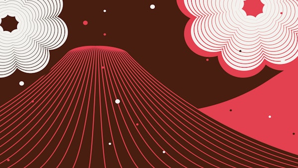 Japanese Fuji Mountain Waves