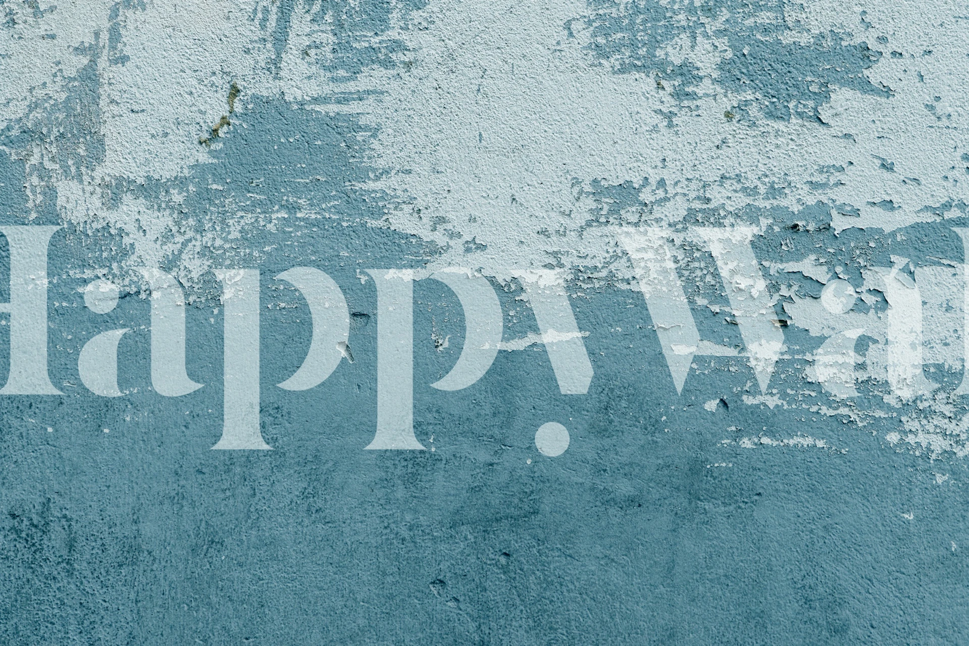 Textured ombre effect from dark to light blue with grunge elements