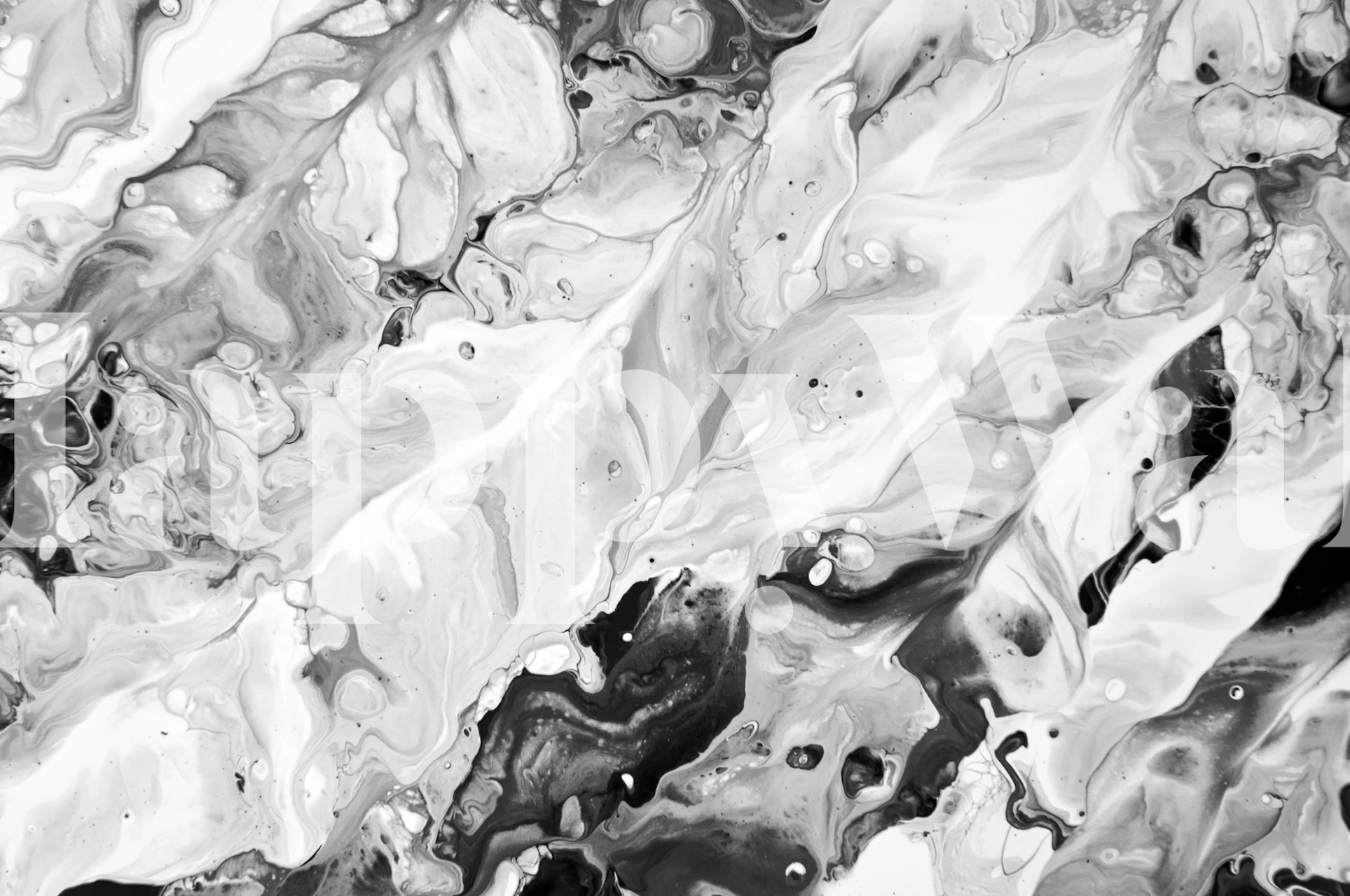 Abstract Marble Glam 5 wallpaper in a room