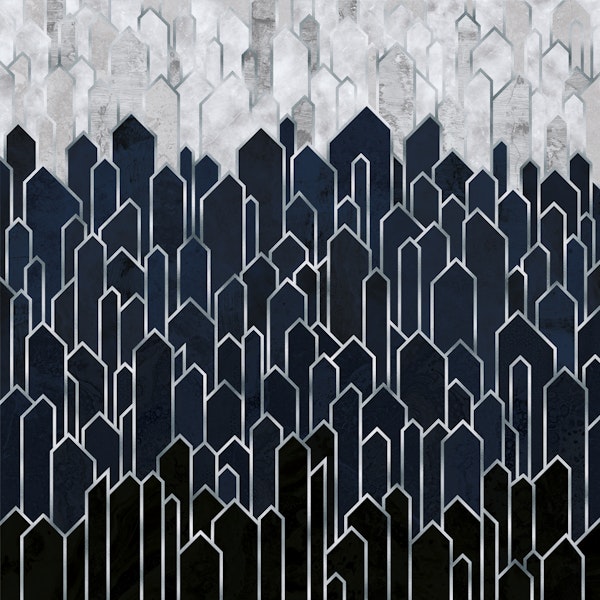 Sapphire Blue Crystals