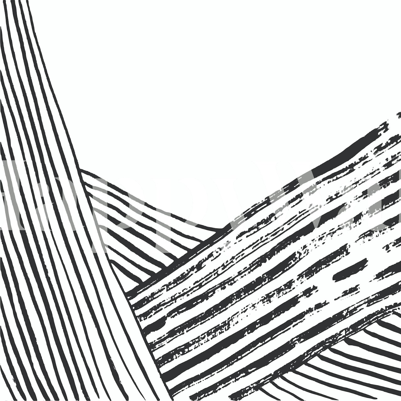 Strings 01 wallpaper design in a room