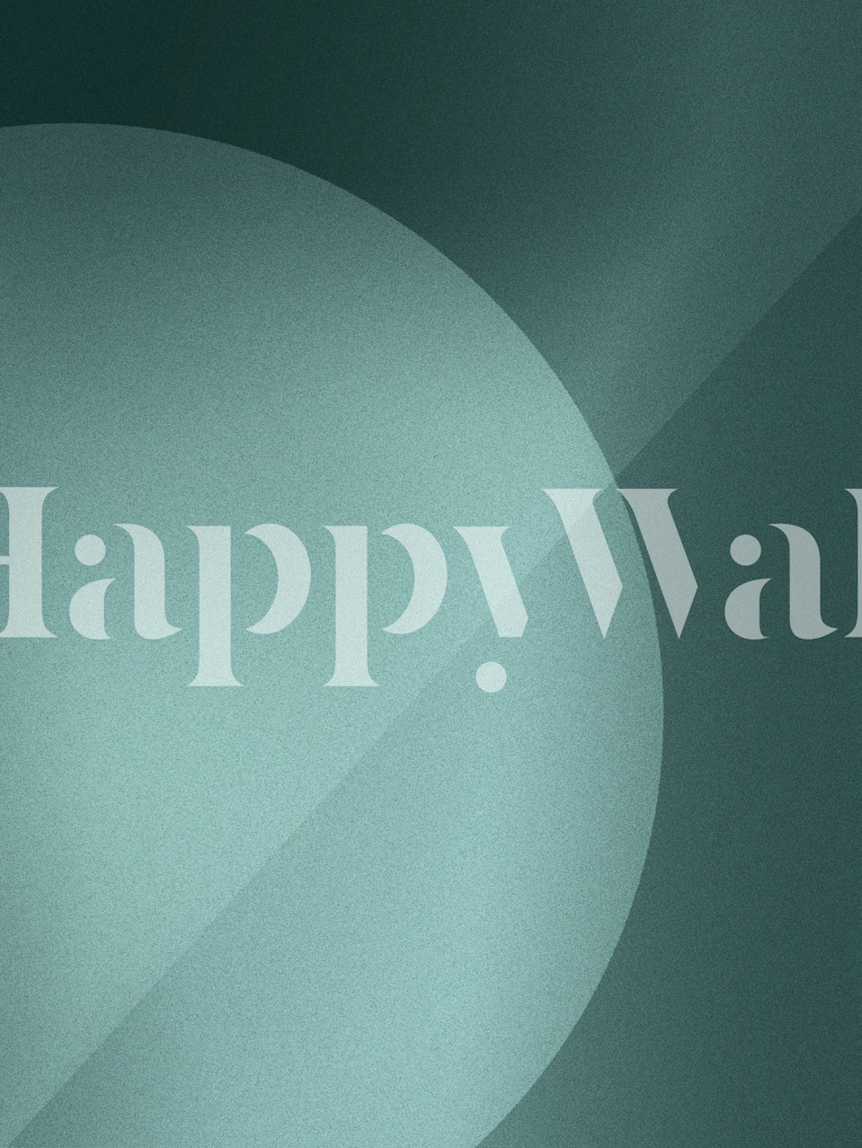 Teal tapettisuunnittelu huoneessa