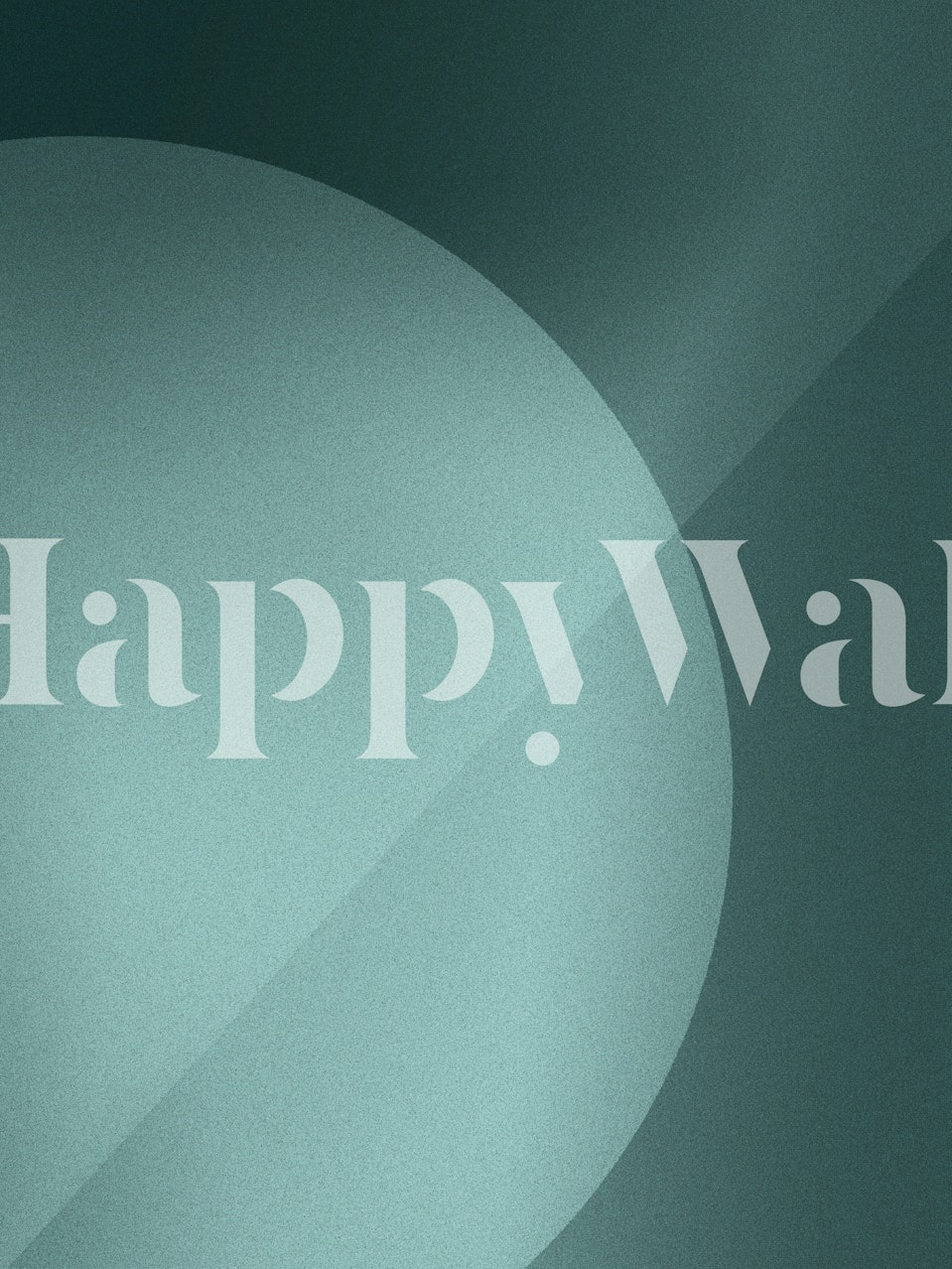 Teal papir design i et rom