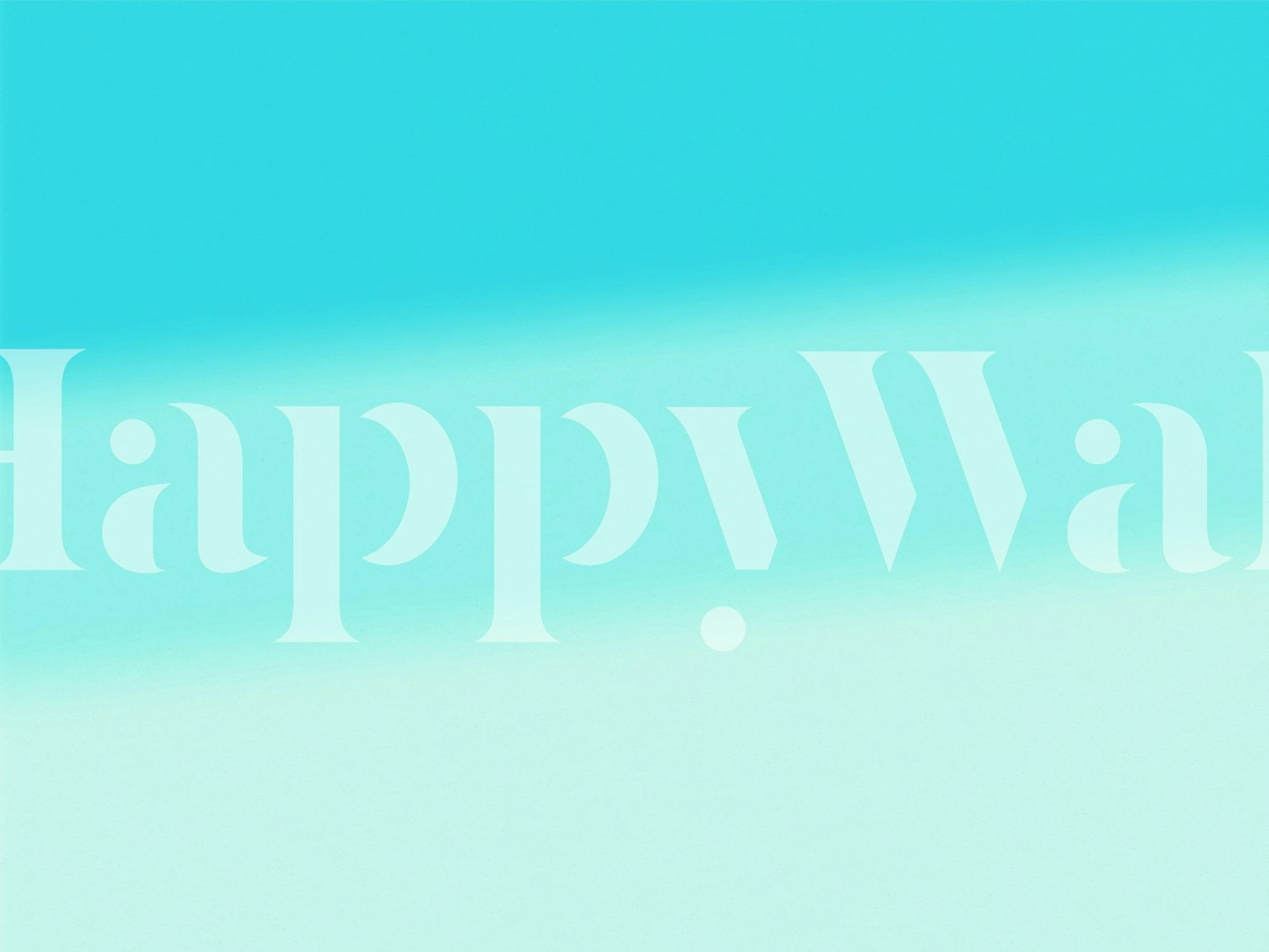 Skies tapet vist i et rum