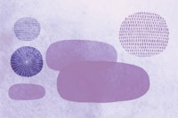 Lavender Composition tapet