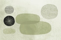 Soft Green Composition tapeta