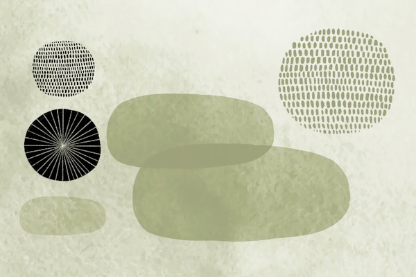 Soft Green Composition