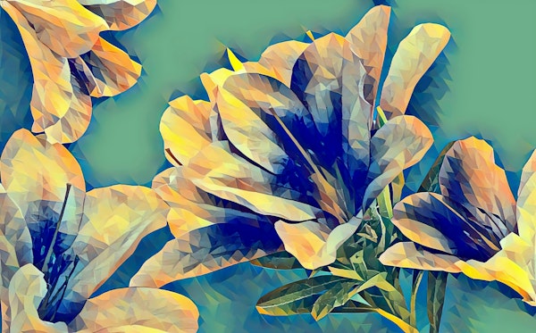 Flower Blossoms Mosaic