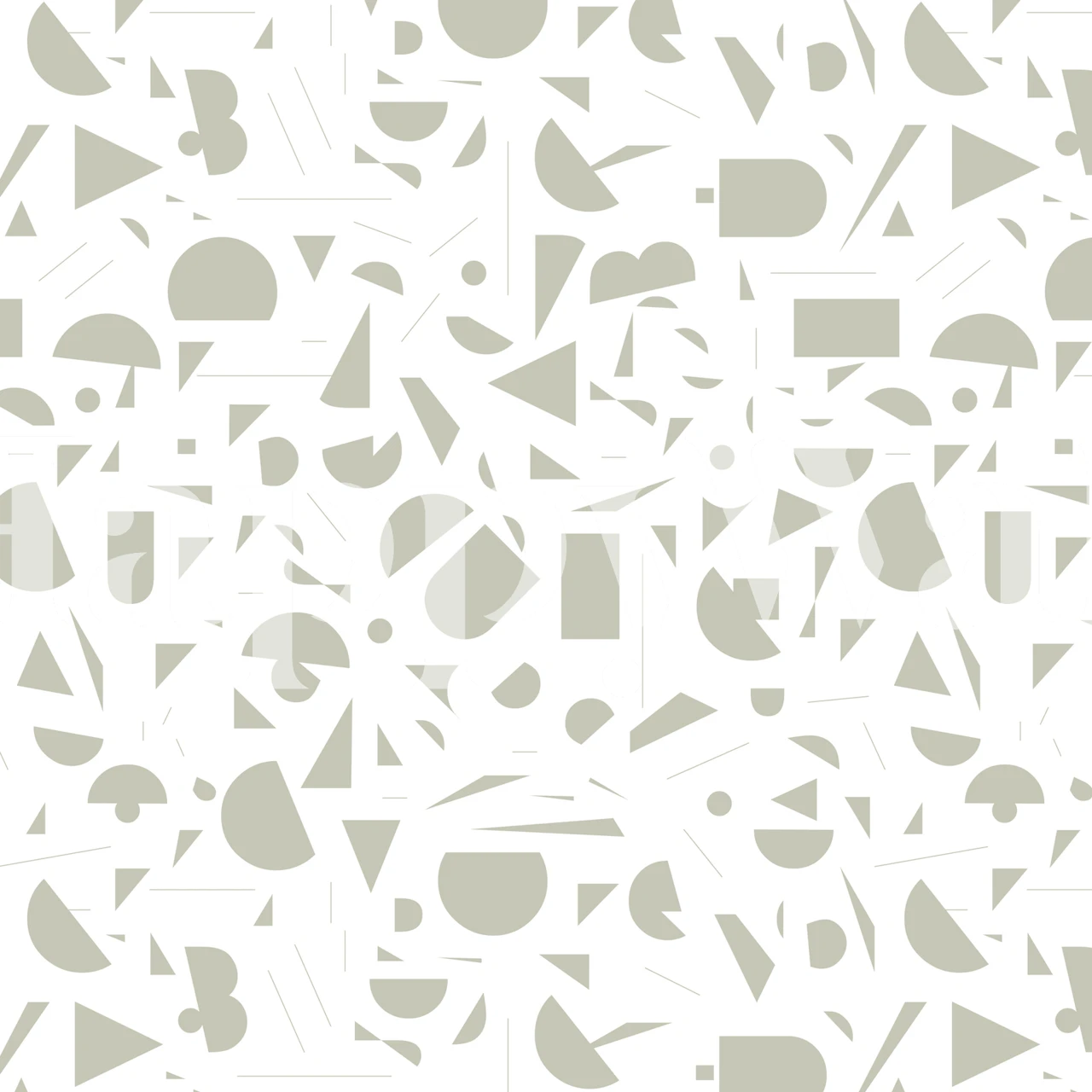 Favorite Shape wallpaper design in a room