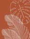 Monstera Finesse Line Art 3