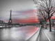 River Seine and Eiffel tower