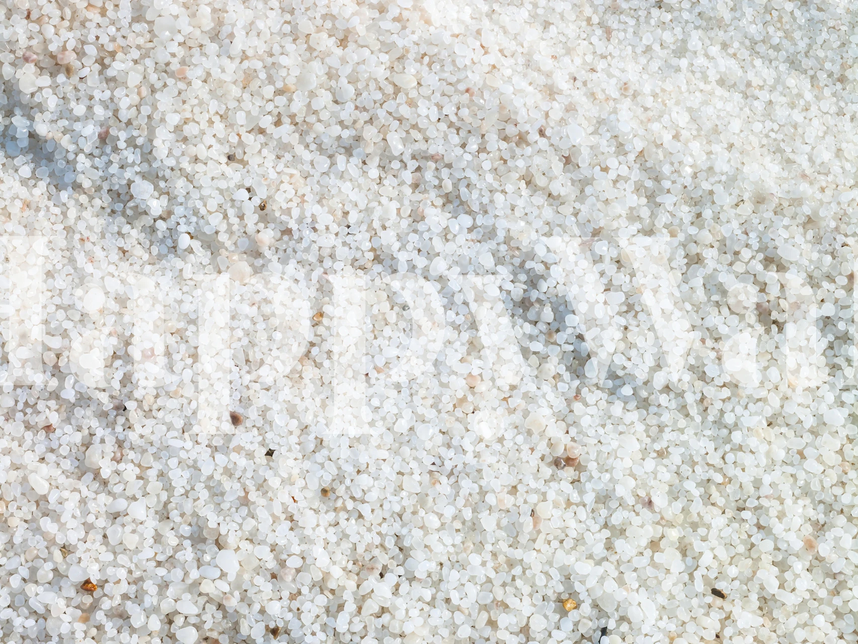 Salt granules wallpaper weergegeven in een kamer