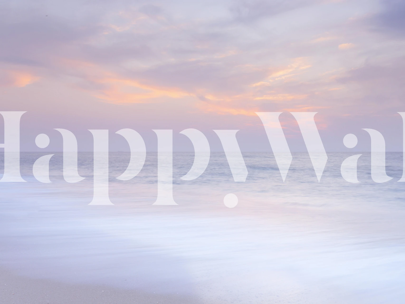 Spokojna plaża w pokoju