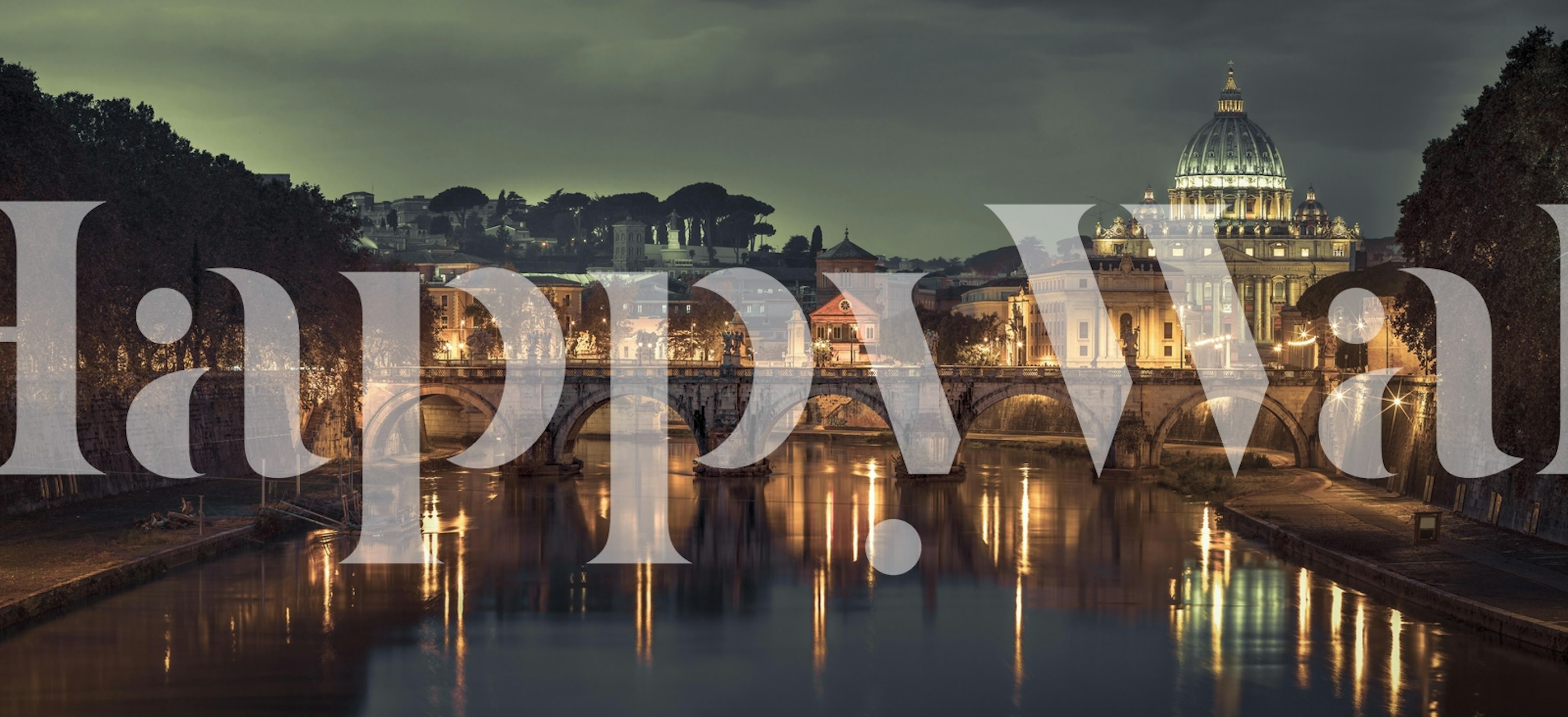 Basilica di San Pietro behang in een kamer