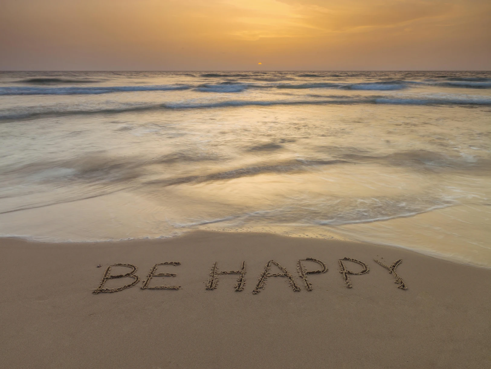 Beach Sand Writing Wall Mural - Tropical Tranquility | Happywall