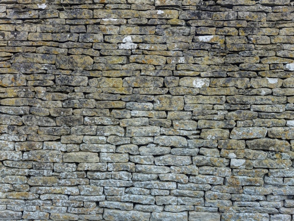 Old rustic stone wall 4